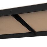Raft Metalic 5 Polite Negru Rebel Mdf 180x90x40