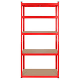 Raft Metalic 5 Polite Rosu Rebel Mdf 180x90x40