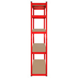 Raft Metalic 5 Polite Rosu Rebel Mdf 180x90x40