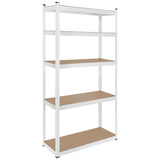 Raft Metalic 5 Polite Alb Rebel Mdf 180x90x40