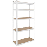 Raft Metalic 5 Polite Alb Rebel Mdf 180x90x40