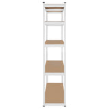 Raft Metalic 5 Polite Alb Rebel Mdf 180x90x40