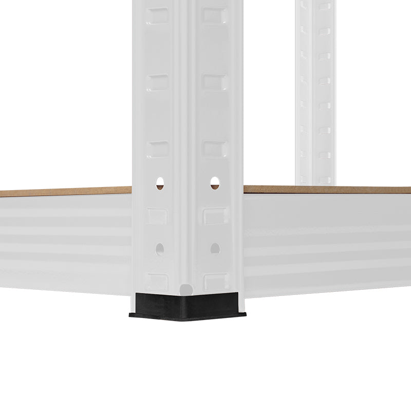 Raft Metalic 5 Polite Alb Rebel Mdf 180x90x40