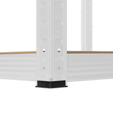 Raft Metalic 5 Polite Alb Rebel Mdf 180x90x40