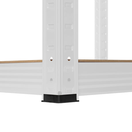 Raft Metalic 5 Polite 750KG Mdf 180X90X40 Alb Rebel