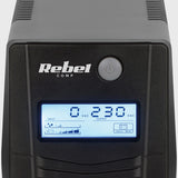 UPS Offline Nanopower (650va 360w) Rebel Plus 650 cu baterie reincarcabila si USB