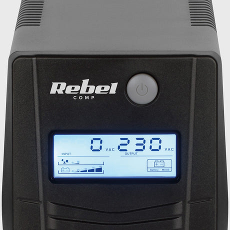 UPS Offline Nanopower (650va 360w) Rebel Plus 650 cu baterie reincarcabila si USB