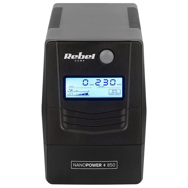 UPS Offline Nanopower (850va 480w) Rebel Plus 850 cu baterie reincarcabila si USB