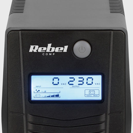 UPS Offline Nanopower (850va 480w) Rebel Plus 850 cu baterie reincarcabila si USB