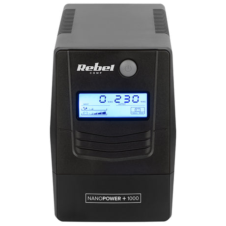 UPS Offline Nanopower (1000va 600w) Rebel Plus 1000 cu baterie reincarcabila si USB