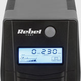 UPS Offline Nanopower (1000va 600w) Rebel Plus 1000 cu baterie reincarcabila si USB