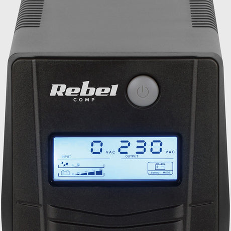 UPS Offline Nanopower (1000va 600w) Rebel Plus 1000 cu baterie reincarcabila si USB