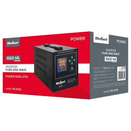 UPS Centrale Termice Sinus Rebel Pur 1000va cu baterie reincarcabila