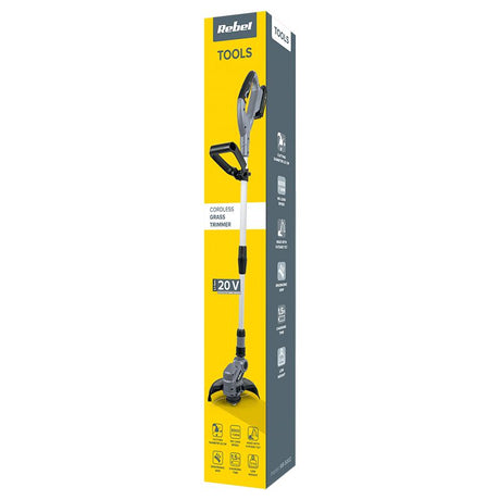 Trimmer Coasa Electrica cu Acumulator Rebel cu baterie reincarcabila
