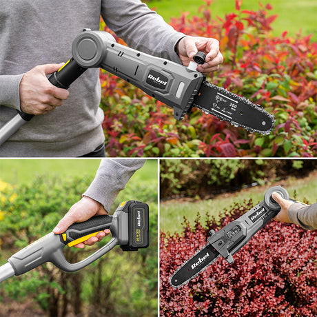 Trimmer Gard Viu Telescopic + Drujba fara Rebel cu baterie reincarcabila