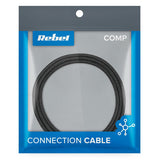 Cablu - Tip C 200 Cm Negru Rebel cu USB
