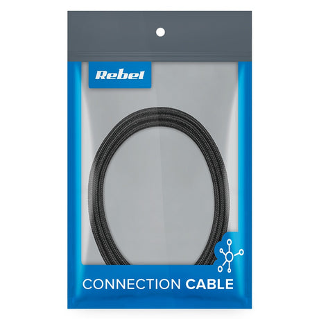 Cablu USB tip C - USB tip C 100CM Rebel