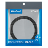 Cablu Magnetic 3 in 1 Negru Rebel cu USB