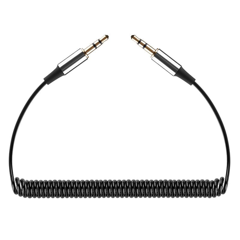 Cablu Spiralat Jack 3.5 Tata-tata Rebel cu Sunet Stereo
