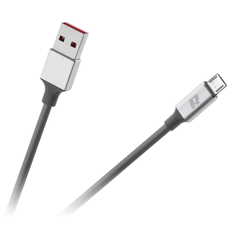 Cablu 3.0 - Micro 200 Cm Negru Rebel cu USB
