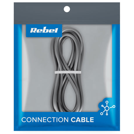 Cablu 3.0 - Micro 200 Cm Negru Rebel cu USB