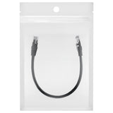 Cablu Patchcord Utp Cat6 0.25m Negru Rebel