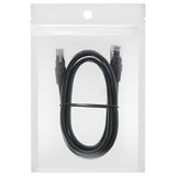 Cablu Patchcord Utp Cat6 1m Negru Rebel