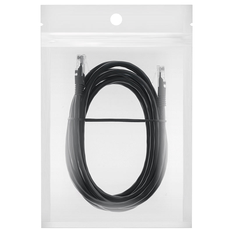 Cablu Patchcord Utp Cat6 3m Negru Rebel