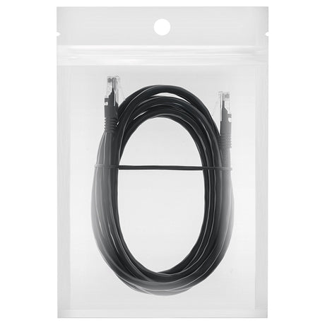 Cablu Patchcord UTP CAT6 5M Negru Rebel