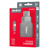 Incarcator Retea Tip Rebel C 2400ma cu USB