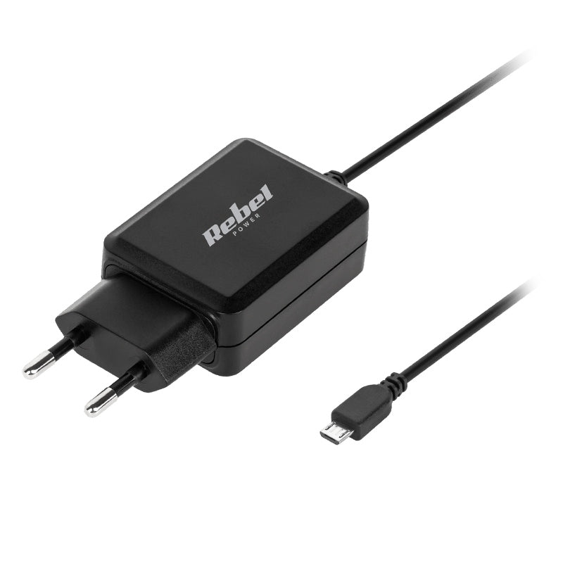 Incarcator Retea Micro 2400ma Rebel cu USB