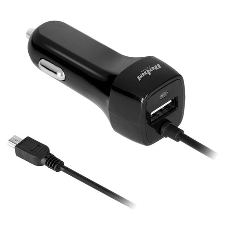 Incarcator Auto Mini USB 2100MA Rebel