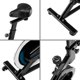 Bicicleta Spinning Active Rebel cu afisaj LCD si baterie reincarcabila