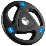 Disc Greutate Fonta Cauciucata Set 2 Kg Rebel x 15