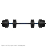 Gantere Reglabile cu Conector 20 Kg Active Rebel