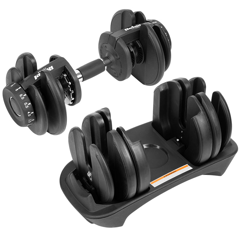 Gantera din Fonta Reglabila Automata 24 Kg Rebel