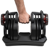 Gantera din Fonta Reglabila Automata 40 Kg Rebel