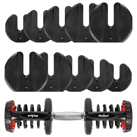 Gantera din Fonta Reglabila Automata 40 KG Rebel Active