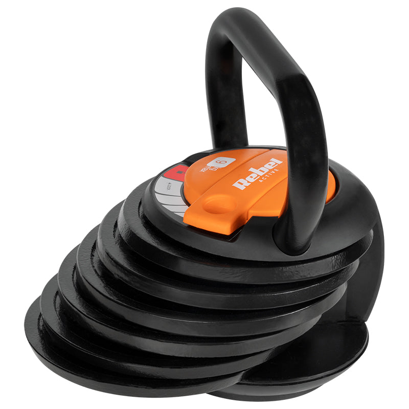 Kettle Bell Ajustabil 6 Talere 2.3-9kg Active Rebel