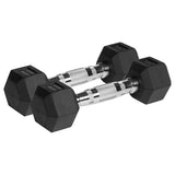 Gantere Dumbbell Hex Fonta Cauciucata 2x2kg Activ Rebel