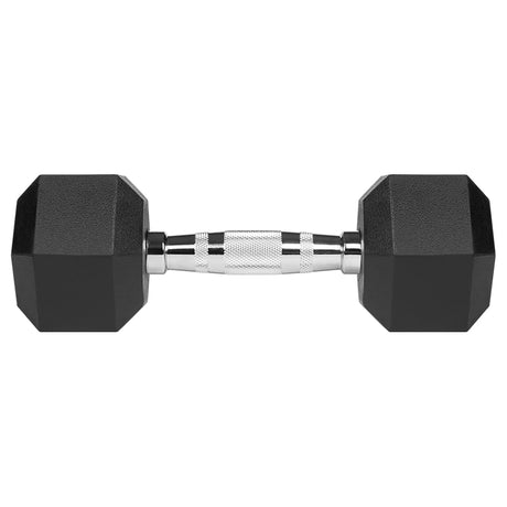 Gantere Dumbbell Hex Fonta Cauciucata 2X5KG Rebel Activ