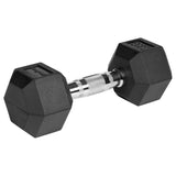 Gantere Dumbbell Hex Fonta Cauciucata 2x6kg Activ Rebel