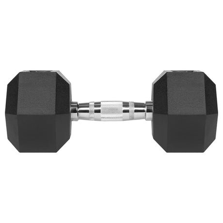 Gantere Dumbbell Hex Fonta Cauciucata 2X12.5KG Rebel AC