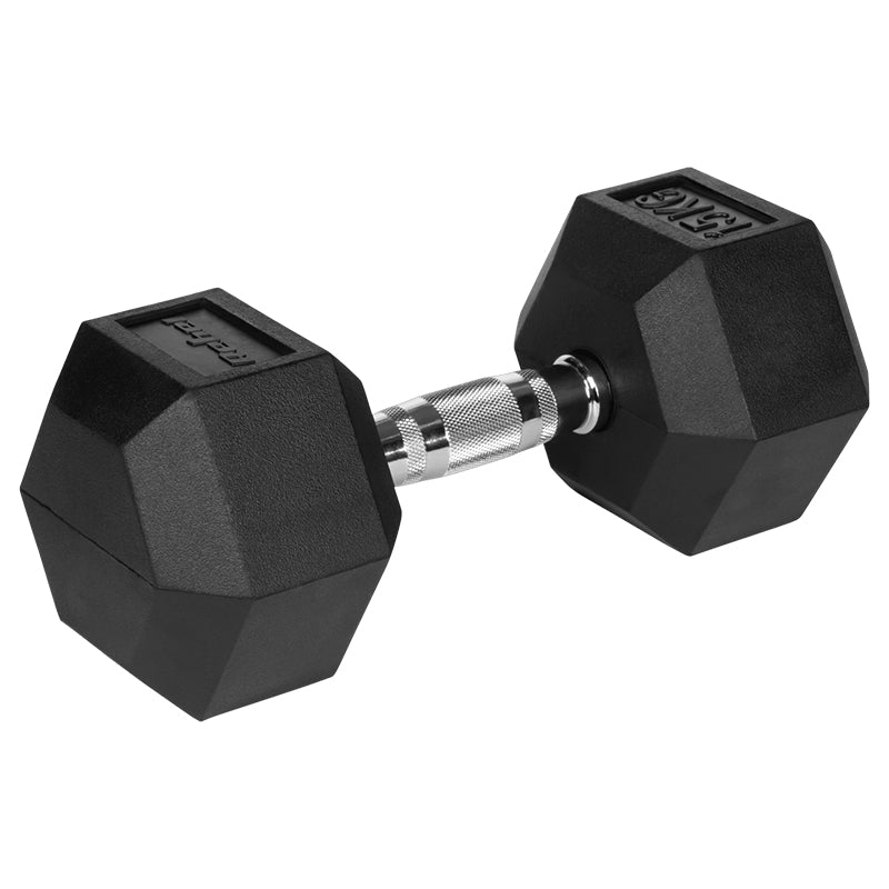 Gantere Dumbbell Hex Fonta Cauciucata 2x15kg Acti Rebel