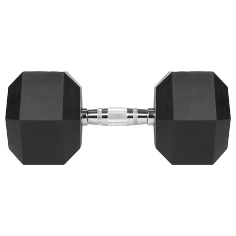 Gantera Dumbbell Hex Fonta Cauciucata 27.5KG Rebel Acti