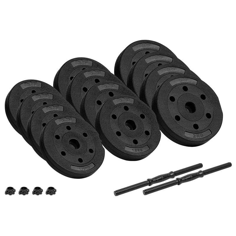 Set 2 Gantere Reglabile 2x10kg Active Rebel