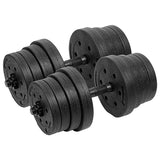 Set 2 Gantere Reglabile 2x15kg Active Rebel