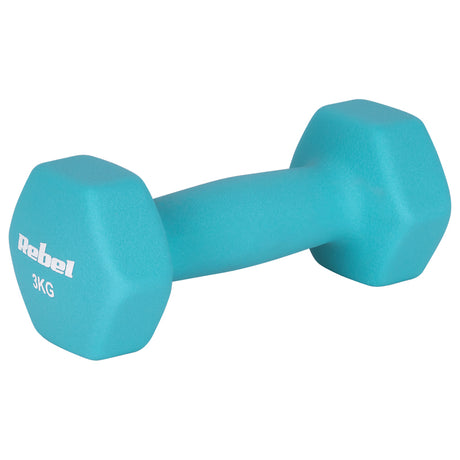 Gantera Fonta Invelis Neopren Hex 2 X 3KG Rebel Active