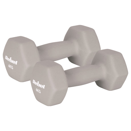 Gantera Fonta Invelis Neopren Hex 2 X 4KG Rebel Active