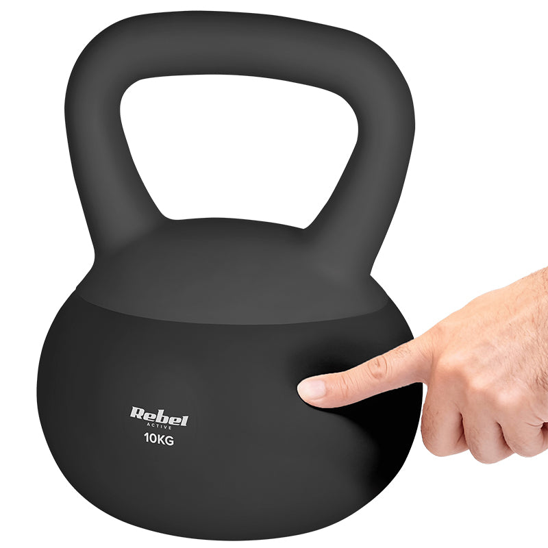 Kettlebell Vinil 10 Kg Active Rebel